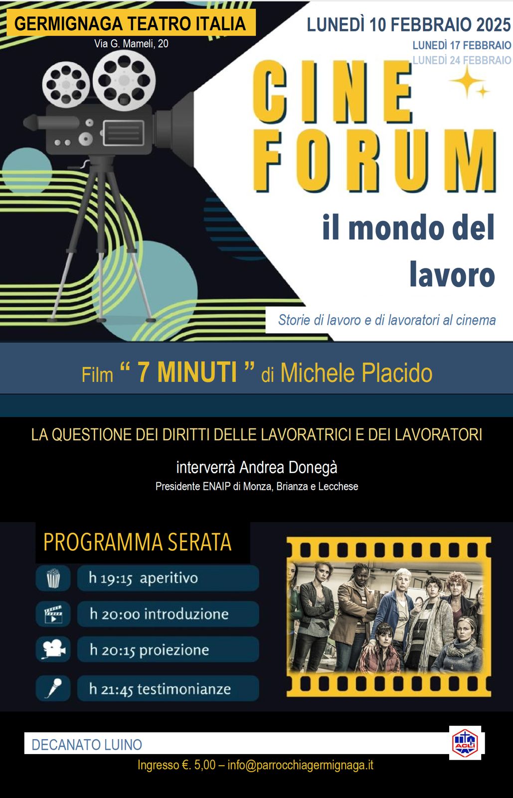 20250210 Cineforum Il Mondo del Lavoro