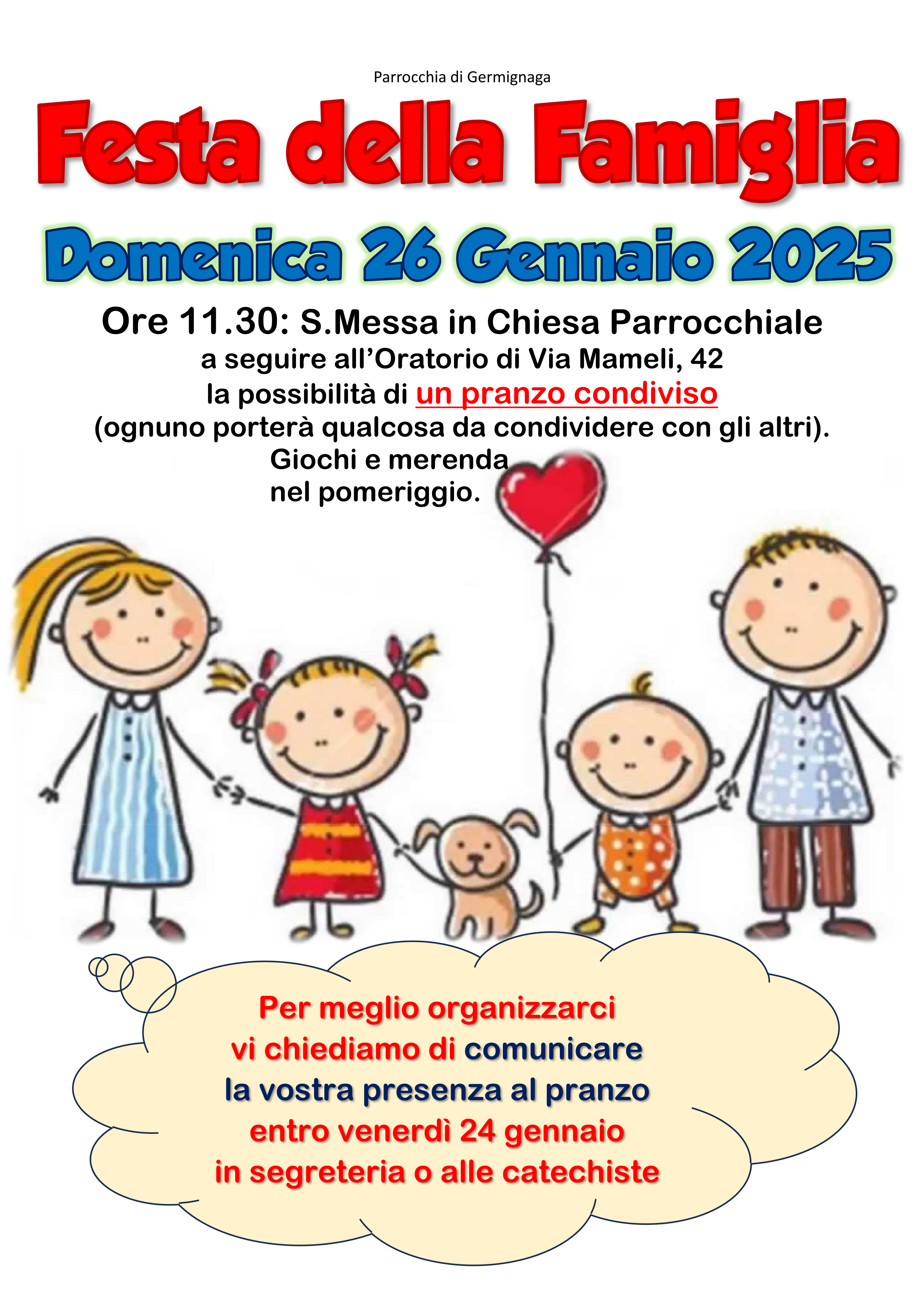 26.01.2025 Festa della Famiglia